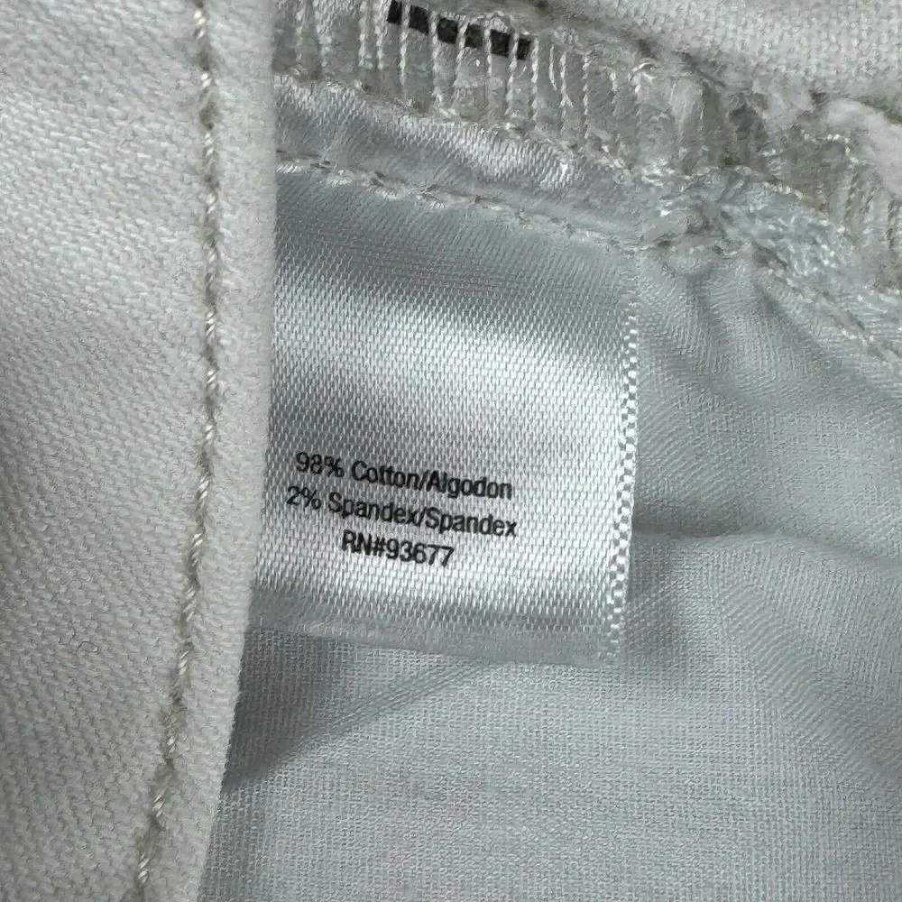 St. Johns Bay white denim